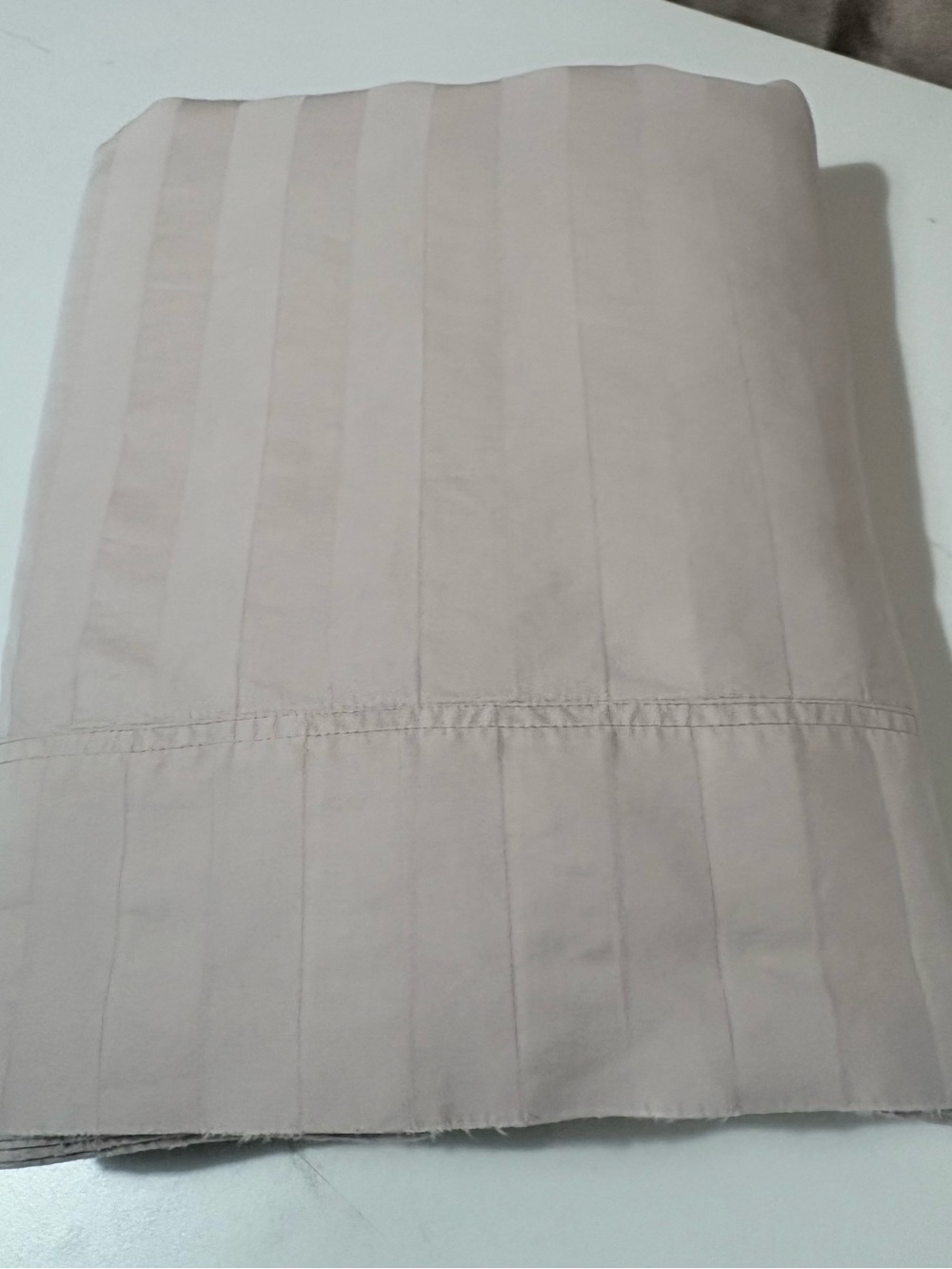 Egyptian Cotton Ca King Flat Sheet Only Pre Owned No Stains Or Damage Excellent - Picture 5 of 6